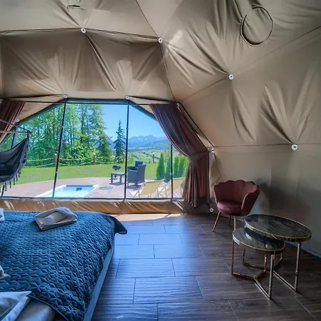 Peak Glamp & Jacuzzi - - Widok Na Gory Luxuszelt Zakopane