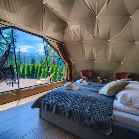Peak Glamp & Jacuzzi - - Widok Na Gory