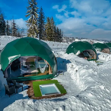 Peak Glamp & Jacuzzi Campo de lujo