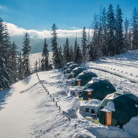 Peak Glamp & Jacuzzi Luxusní stan *