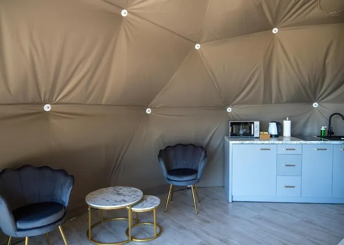 Luxury tent Peak Glamp & Jacuzzi Zakopane