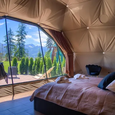 Luxury tent Peak Glamp & Jacuzzi