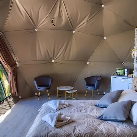 אוהל מפואר Peak Glamp & Jacuzzi *