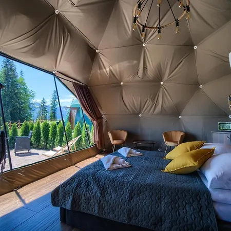 Luxury tent Peak Glamp & Jacuzzi Zakopane