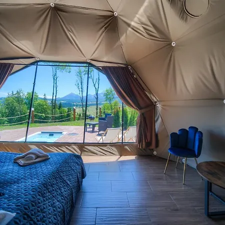 Peak Glamp & Jacuzzi Роскошный шатер Закопане
