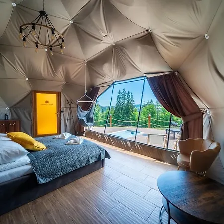 Peak Glamp & Jacuzzi - - Widok Na Gory