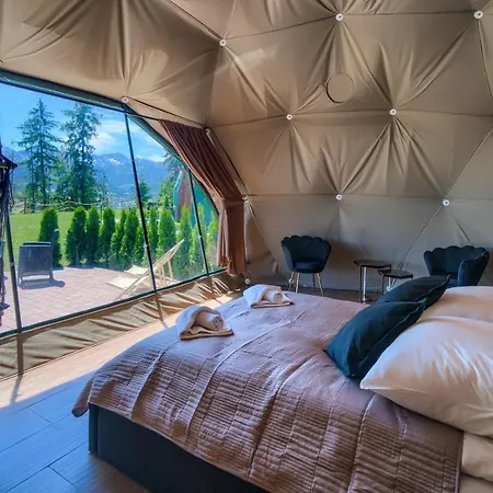 אוהל מפואר Peak Glamp & Jacuzzi *