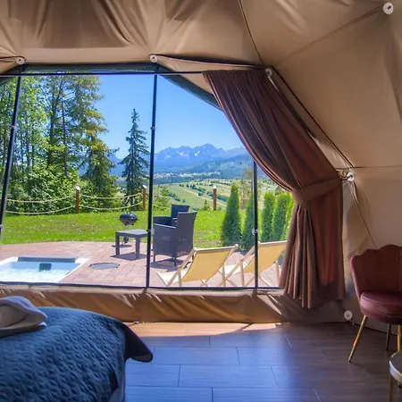 Luxury tent Peak Glamp & Jacuzzi
