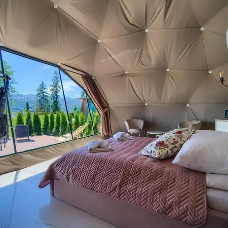Luxury tent Peak Glamp & Jacuzzi Zakopane