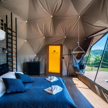 Peak Glamp & Jacuzzi Luxury tent Zakopane