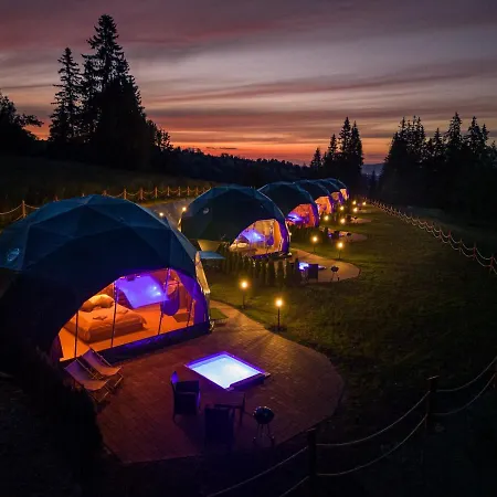Peak Glamp & Jacuzzi Роскошный шатер Закопане
