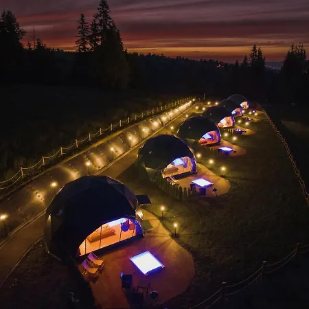 豪华帐篷 Peak Glamp & Jacuzzi *