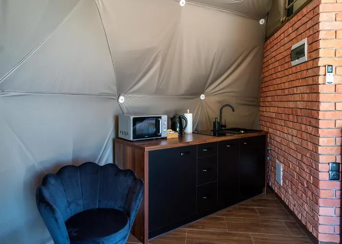 Peak Glamp & Jacuzzi Luksusowy namiot Zakopane