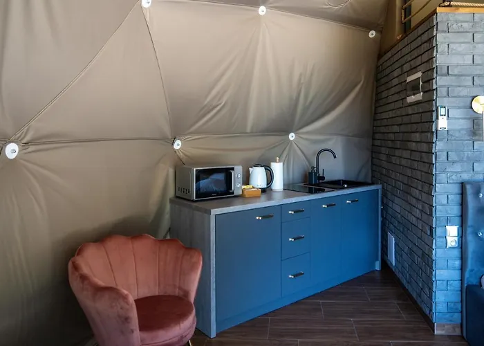 Peak Glamp & Jacuzzi Luksustelt Zakopane