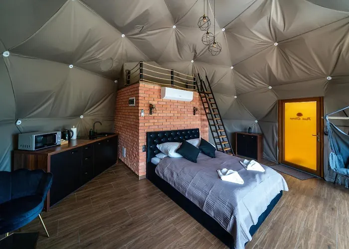 Peak Glamp & Jacuzzi Luksusowy namiot *