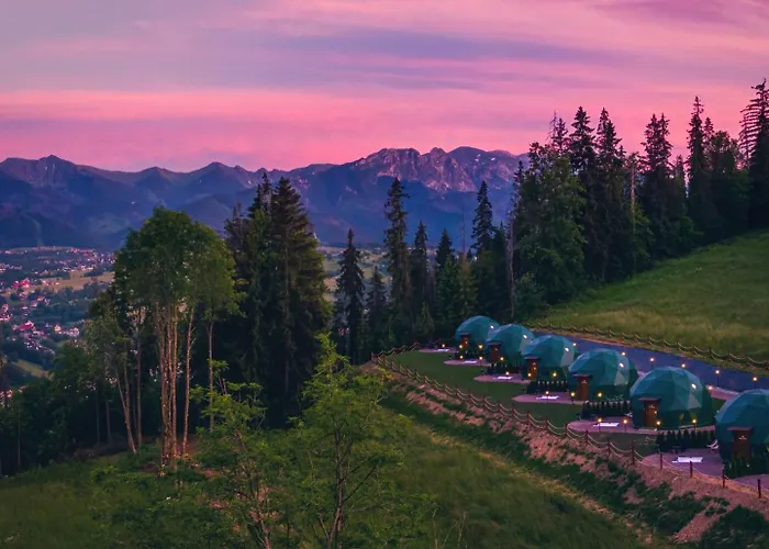 Luksustelt Peak Glamp & Jacuzzi Zakopane